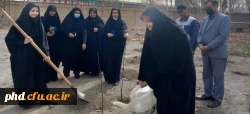 آئین نکوداشت هفته منابع طبیعی و روز درختکاری در پردیس شهید هاشمی نژاد مشهد  3