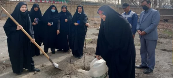 آئین نکوداشت هفته منابع طبیعی و روز درختکاری در پردیس شهید هاشمی نژاد مشهد  3