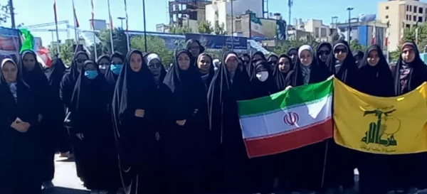 حضور پرشور مسئولین،کارکنان و دانشجو معلمان پردیس شهید هاشمی نژاد و مرکز آموزش عالی تابعه در راهپیمایی روز قدس 3