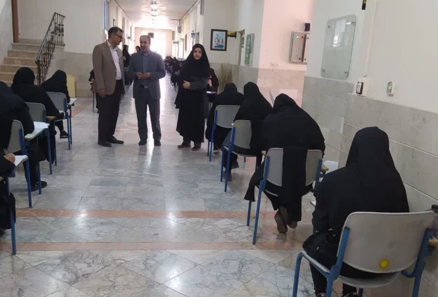 امتحانات پایان نیمسال دوم سال تحصیلی جاری در پردیس شهید هاشمی نژادآغاز شد  4