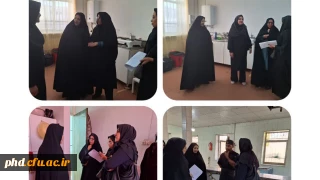 بازدید مسئولین دانشگاه فرهنگیان از مرکز آموزش عالی شهید کلاهدوز قوچان