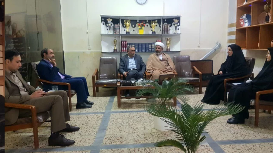 بازدید مسئولین دانشگاه فرهنگیان از مرکز آموزش عالی شهید کلاهدوز قوچان  3