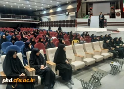 کارگاه سواد رسانه در سالن همایشات ماه منیر مرکز آموزش عالی شهید کلاهدوز قوچان برگزار شد 2