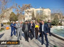 بازدید سرزده ریاست دانشگاه فرهنگیان از مرکز شهیدکامیاب مشهد 2