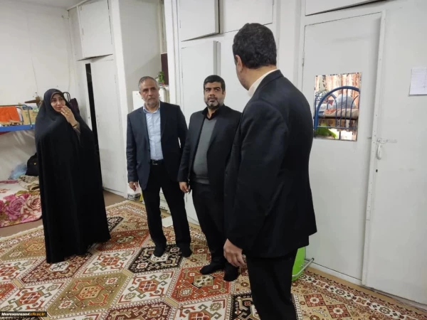 بازدید سرزده ریاست دانشگاه فرهنگیان از مرکز شهیدکامیاب مشهد 3