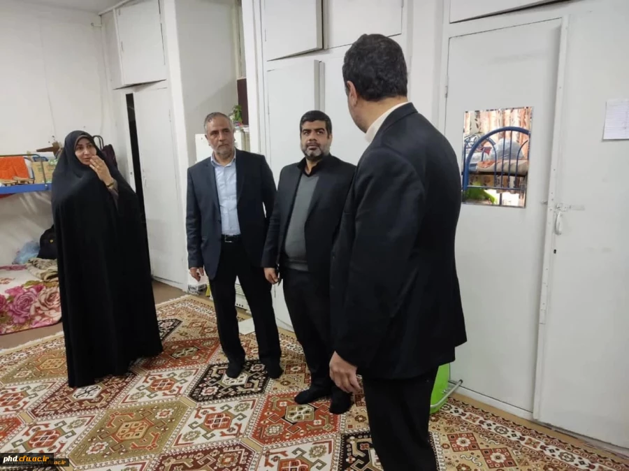 بازدید سرزده ریاست دانشگاه فرهنگیان از مرکز شهیدکامیاب مشهد 3