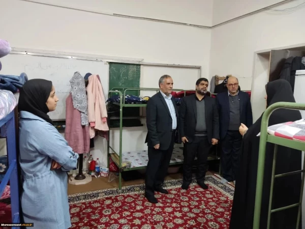 بازدید سرزده ریاست دانشگاه فرهنگیان از مرکز شهیدکامیاب مشهد 4