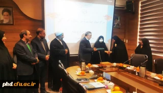 مراسم معارفه سرپرست معاونت توسعه منابع و امور دانشجویی پردیس شهید هاشمی نژاد برگزارشد.