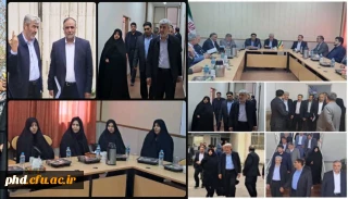 بازدید رئیس دانشگاه فرهنگیان از مرکز شهید کلاهدوز قوچان