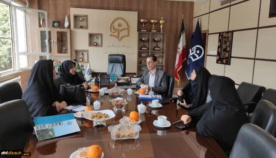 حضور مسئولان  امور کارورزی و مدارس وابسته دانشگاه فرهنگیان در پردیس شهید هاشمی نژاد   2