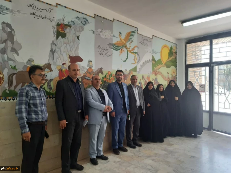 بازدید سرپرست معاونت فرهنگی و تربیتی دانشگاه فرهنگیان از پردیس شهید هاشمی نژاد  2