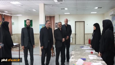 باردید مدیرکل آموزش وپرورش استان خراسان رضوی از فرایند ارزیابی تخصصی داوطلبان ورود به دانشگاه فرهنگیان و نیز  آزمون عملی رشته آموزش تربیت بدنی 