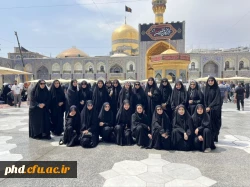 کاروان  دانشجویی زیارتی اربعین پردیس شهیدهاشمی نژاد به کربلا اعزام شد . 3