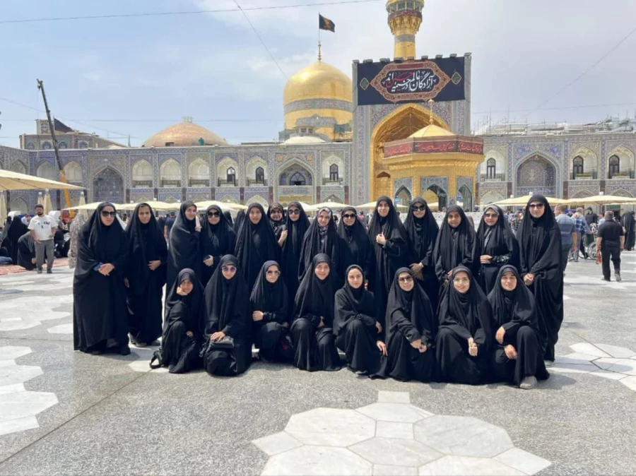 کاروان  دانشجویی زیارتی اربعین پردیس شهیدهاشمی نژاد به کربلا اعزام شد . 3