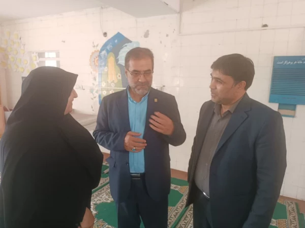 بازدید دکتر مروتی معاونت توسعه و منابع انسانی دانشگاه فرهنگیان از پردیس شهید هاشمی نژاد و مرکز ثامن الحجج (ع) 
 2