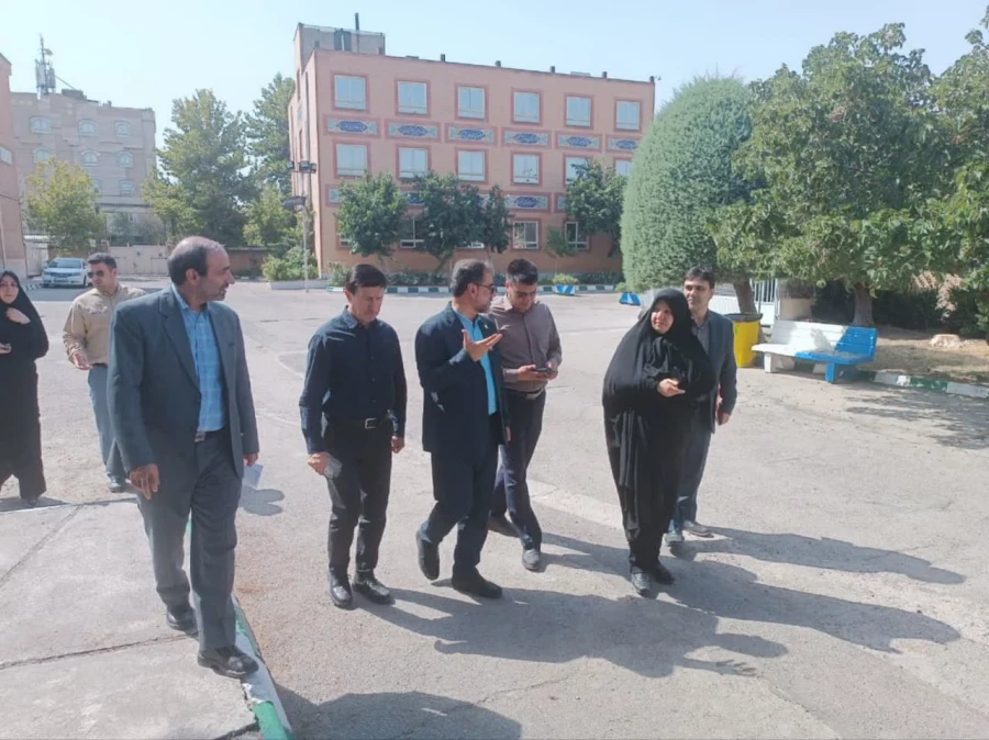 بازدید دکتر مروتی معاونت توسعه و منابع انسانی دانشگاه فرهنگیان از پردیس شهید هاشمی نژاد و مرکز ثامن الحجج (ع) 
 2