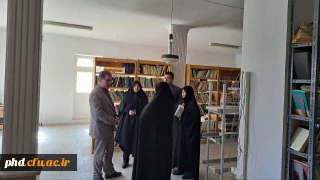 بازدید معاون برنامه ریزی و توسعه منابع دانشگاه فرهنگیان کشور از مرکز آموزش عالی شهید کلاهدوز قوچان