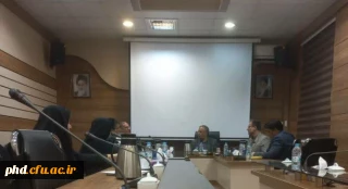 برگزاری جلسه با خیرنیک اندیش مهندس مروج به منظور فراهم نمودن مقدمات احداث سرای دانشجویی جدید