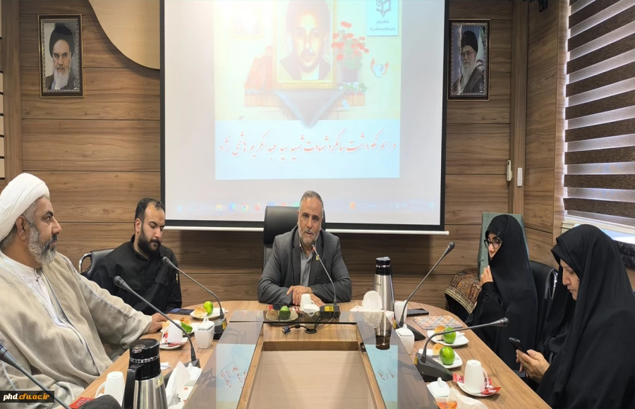 مراسم نکو داشت سالگرد شهید هاشمی نژاد درپردیس شهید هاشمی نژاد برگزار شد
 2