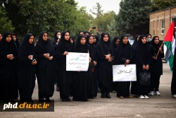 برگزاری مراسم بزرگداشت شهید سید حسن نصرالله در پردیس شهید هاشمی نژاد ومراکز آموزش عالی تابعه 3