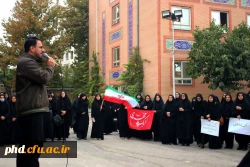 برگزاری مراسم بزرگداشت شهید سید حسن نصرالله در پردیس شهید هاشمی نژاد ومراکز آموزش عالی تابعه 4