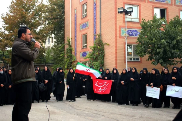 برگزاری مراسم بزرگداشت شهید سید حسن نصرالله در پردیس شهید هاشمی نژاد ومراکز آموزش عالی تابعه 4