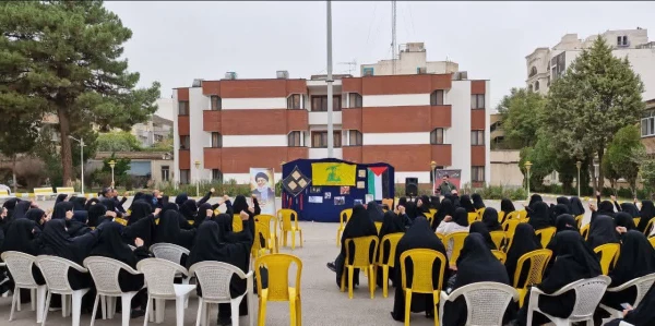 برگزاری مراسم بزرگداشت شهید سید حسن نصرالله در پردیس شهید هاشمی نژاد ومراکز آموزش عالی تابعه 5