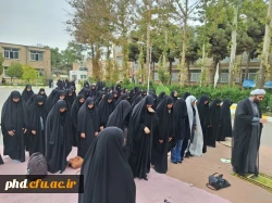 برگزاری مراسم بزرگداشت شهید سید حسن نصرالله در پردیس شهید هاشمی نژاد ومراکز آموزش عالی تابعه 7