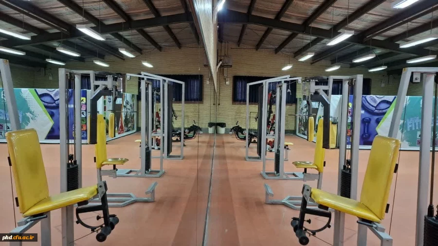 تشریح فعالیت سالن ورزش و تندرستی پردیس شهید هاشمی نژاد  2