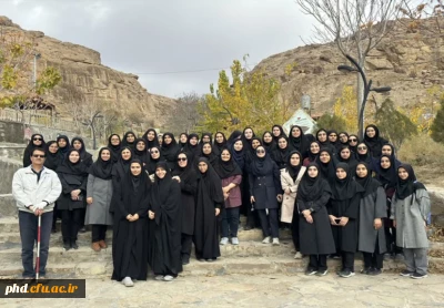 بازید علمی دانشجویان رشته آموزش علوم تجربی پردیس شهید هاشمی نژاد