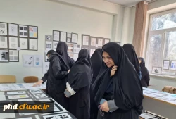 رگزاری ژوژمان هنری  رشته آموزش هنر درس مبانی هنر های تجسمی1، استاد جواد نکونام، و درس نقاشی1، استاد غلامرضا خلیلی 3