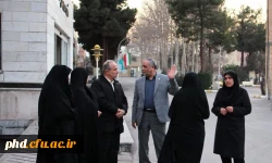 بازدید مجتبی حیدری معاونت توسعه و منابع دانشگاه از پردیس شهید هاشمی نژاد  4