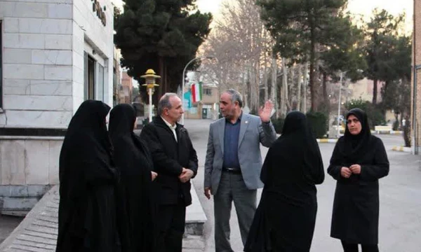 بازدید مجتبی حیدری معاونت توسعه و منابع دانشگاه از پردیس شهید هاشمی نژاد  4