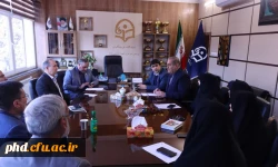 انعقاد تفاهم نامه  ساخت سرای دانشجویی  با حضور نماینده خانواده خیر نیک اندیش مرحوم حاج حسین شکرریز  3