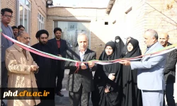 افتتاح نمازخانه حضرت زهرا و پیست دو میدانی در مرکز ثامن الحجج با حضور مجتبی حیدری معاونت توسعه و پشتیبانی دانشگاه فرهنگیان 2