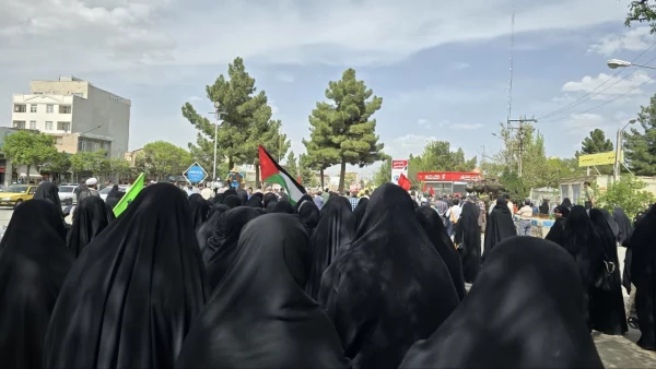 حضور جمعی از دانشجومعلمان مرکز شهید کلاهدوز قوچان در نماز جمعه و راهپیمایی حمایت از مردم مظلوم غزه 2