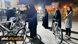 برگزاری مسابقه دوچرخه سواری به همت بسیج دانشجویی در مرکز شهید کلاهدوز قوچان: 2