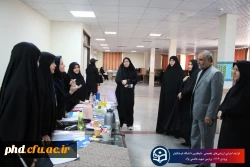 بازدید مدیر امور پردیس های استان خراسات  از برگزاری آزمون عملی رشته تربیت بدنی 3