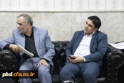 نشست مشترک و راهبردی مدیرکل آموزش و پرورش خراسان رضوی  و مدیریت دانشگاه فرهنگیان استان با هدف رفع کمبود فضاهای آموزشی و خوابگاهی پردیس ها و مراکز دانشگاه فرهنگیان استان 3