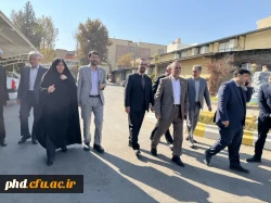 بازدید رجبعلی  برزویی ریاست دانشگاه فرهنگیان از برگزاری دوازدهمین_جشنواره_تدریس_برتر_کشوری 2