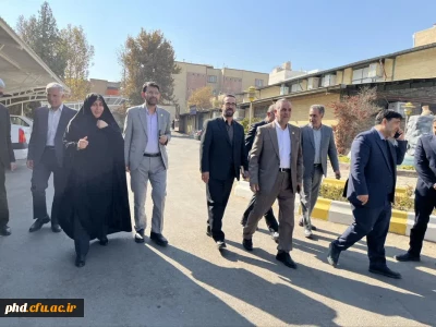 بازدید رجبعلی  برزویی ریاست دانشگاه فرهنگیان از برگزاری دوازدهمین_جشنواره_تدریس_برتر_کشوری