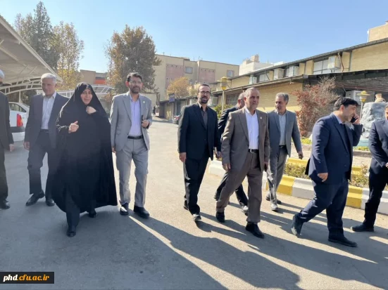 بازدید رجبعلی  برزویی ریاست دانشگاه فرهنگیان از برگزاری دوازدهمین_جشنواره_تدریس_برتر_کشوری