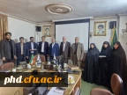 معارفه  دکتر عرب به عنوان  معاون آموزشی، پژوهشی  دانشکده علوم تربیتی